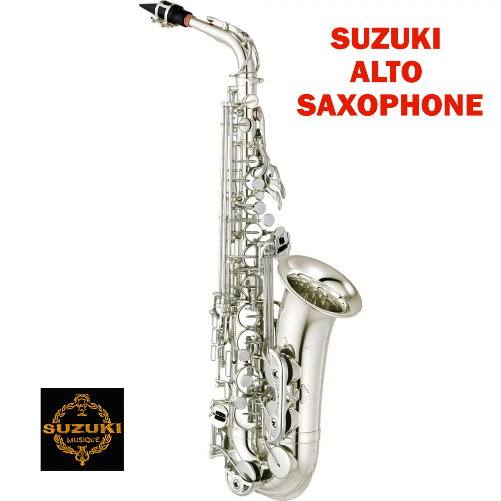 Suzuki Alto Saxophone - Silver